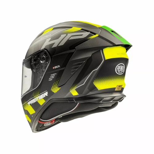 Casque PREMIER Hyper Noir Jaune