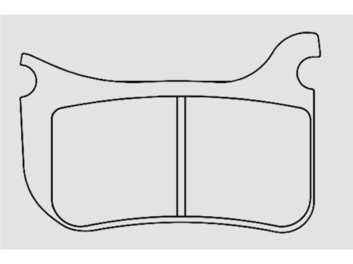 Plaquettes de frein BERINGER 1200F2 Standard étriers radiaux 4 pistons