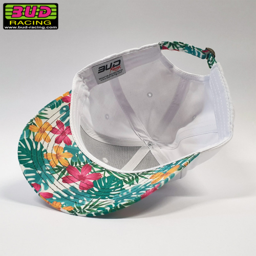 Casquette Bud Tropical Blanc