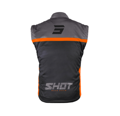 Veste Shot Bodywarmer Lite 2.0 Black Orange