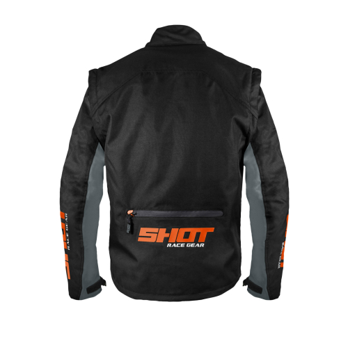 Veste Contact Black Neon Orange