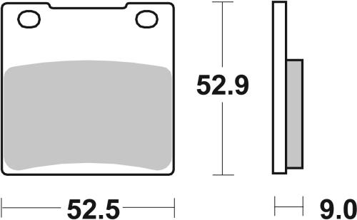 Plaquette 556 HF Street Standard Ceramic