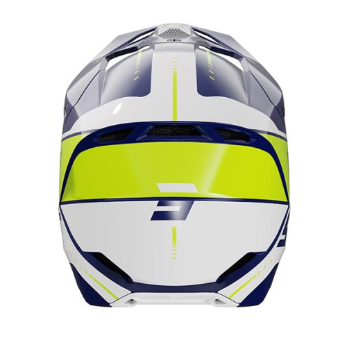 CASQUE SHOT FURIOUS PEAK BLEU NEON/JAUNE