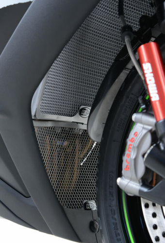 Grille de collecteur R&G RACING titane Kawasaki Ninja ZX-10R