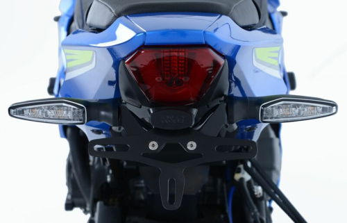 Support de plaque R&G RACING noir Suzuki GSX-R1000