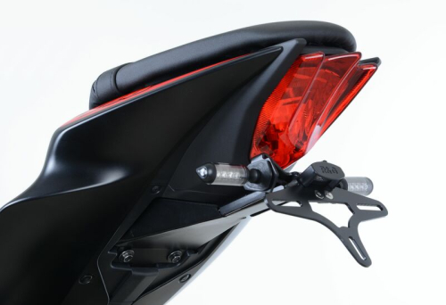 Support de plaque R&G RACING noir Suzuki GSX-R125