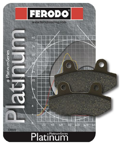 Plaquette de frein Semi-Métal Platinum Route/Off Road - R90 ref: FDB177P