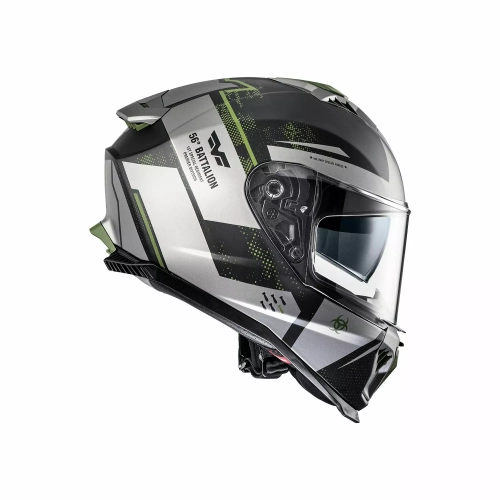 Casque PREMIER Typhoon Noir Gris