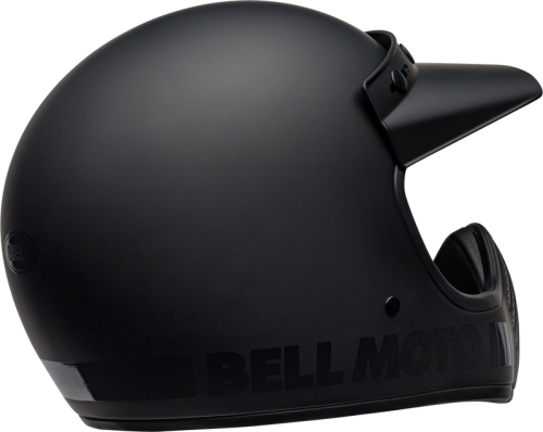 Casque BELL Moto-3 Classic - Blackout Mat/Brillant