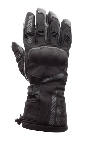 Gants RST Atlas Waterproof CE textile - noir