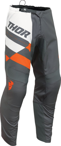 Pantalon Thor Sector Checker orange gris