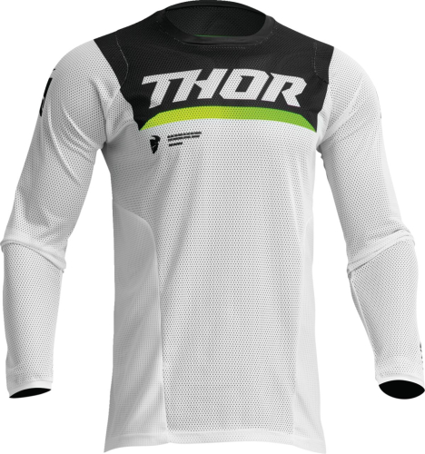 Maillot Thor Pulse Air Cameo blanc vert