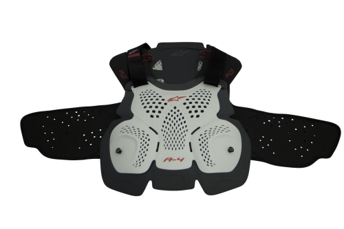 Pare pierres Alpinestars A-4 Max blanc