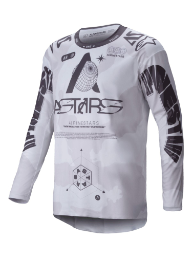 Maillot ALPINESTARS Racer Hollow Gris