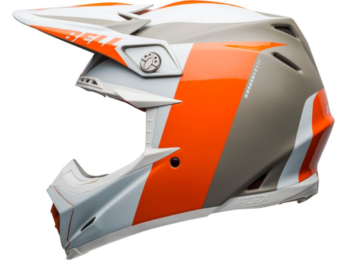 Casque Bell Moto-9 Flex Division White/Orange/Sand