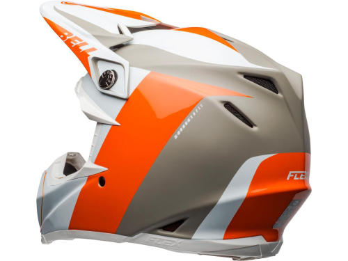 Casque Bell Moto-9 Flex Division White/Orange/Sand