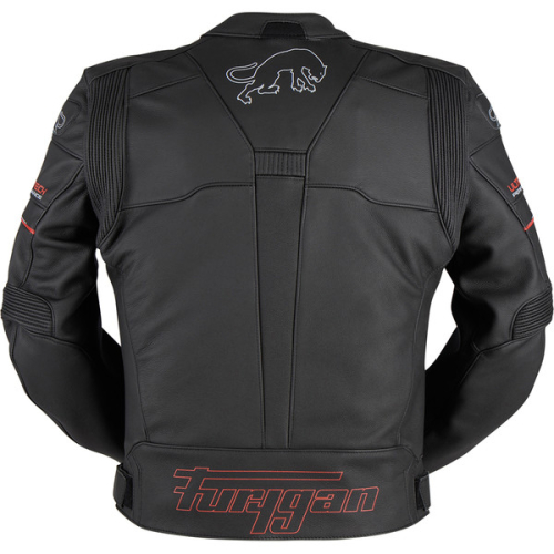 Blouson Furygan Nitros Cuir noir/ rouge