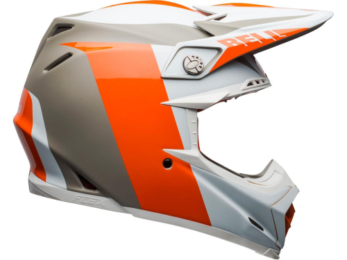 Casque Bell Moto-9 Flex Division White/Orange/Sand