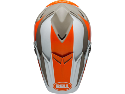 Casque Bell Moto-9 Flex Division White/Orange/Sand