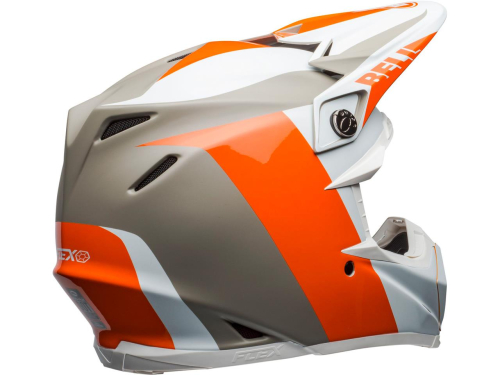 Casque Bell Moto-9 Flex Division White/Orange/Sand