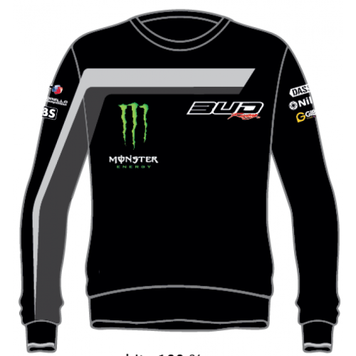 Sweat Team Bud Racing 18 Noir/Gris