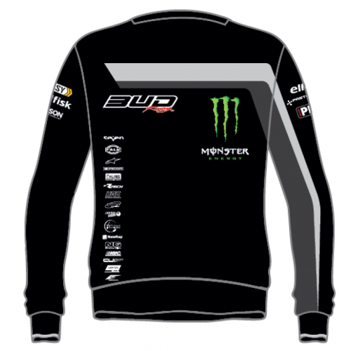 Sweat Team Bud Racing 18 Noir/Gris