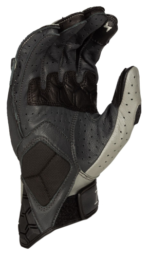 Gants courts KLIM Badlands Aero Pro Monument Gris