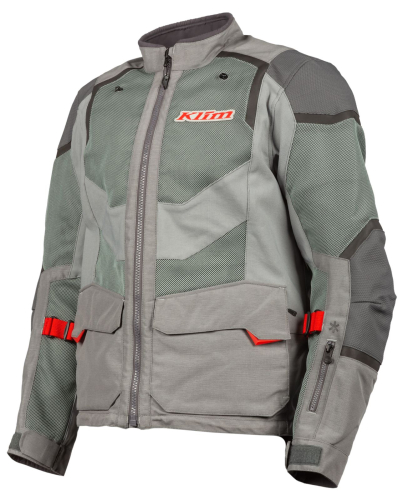 Veste Klim Baja S4 Cool Gris/Rouge