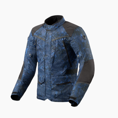 Veste REV'IT! Voltiac 3 H2O Bleu-Camo