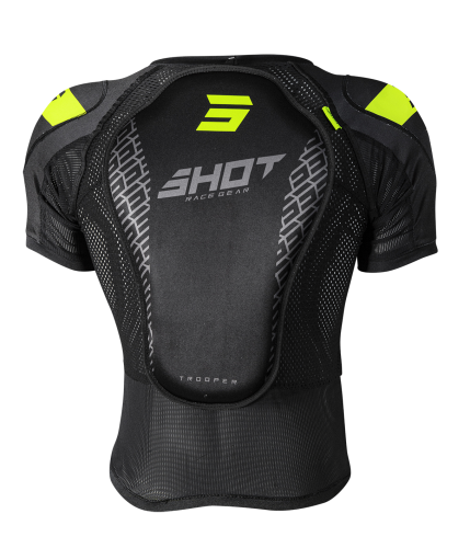 Gilet Shot Trooper 2.0 black Neon Yellow