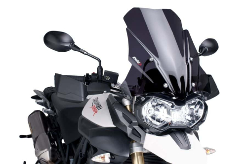 Bulle Puig Touring Fumé Foncé Triumph Tiger 800 de 11-17