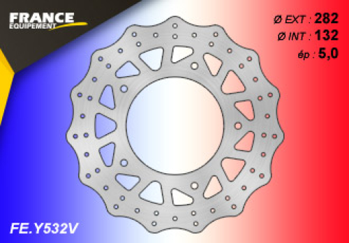 Disque De Frein Arrière France Equipement 5mm