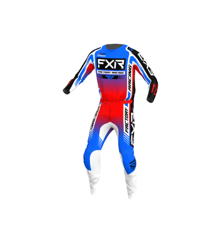 MAILLOT FXR CLUTCH PRO ROUGE BLEU