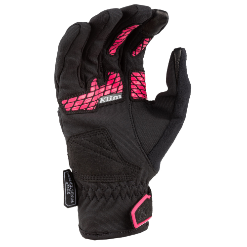 Gants Femme Enduro KLIM Versa Rose - Noir