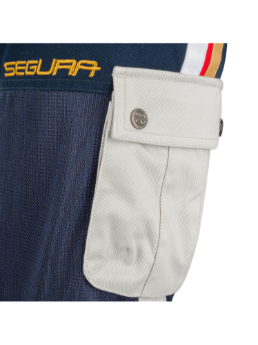 Pantalon SEGURA Mojo Marine/Gris