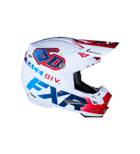 Casque FXR 6D ATR-2 Race Div Patriot