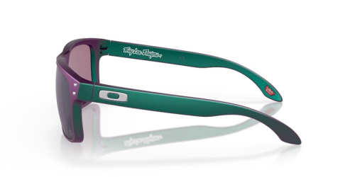 Lunettes de soleil OAKLEY Holbrook Troy Lee Designs Series Verres Prizm Jade - Monture Matte Purple Green Shift