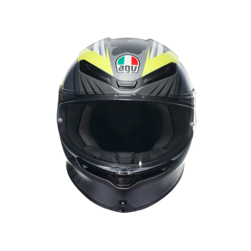 Casque AGV K6 S Excite Mat Camo/Jaune Fluo