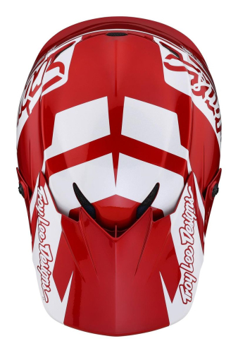 Casque Troy Lee Designs GP Slice Rouge/Blanc