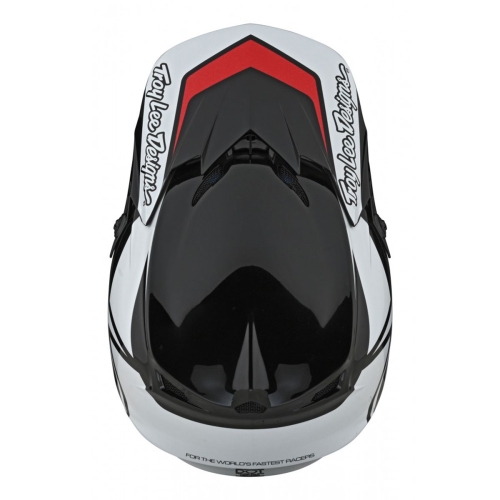 Casque Troy Lee Designs GP Overload Blanc/Noir