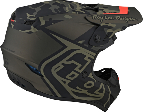 Casque Troy Lee Designs GP Overload Camo Vert/Gris