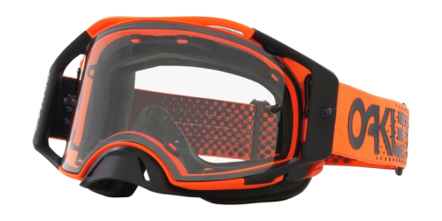 Masque OAKLEY Airbrake MX Orange B1B écran Transparent