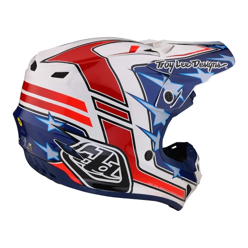 Casque Troy Lee Designs SE4 FLAGSTAFF Blanc (2)