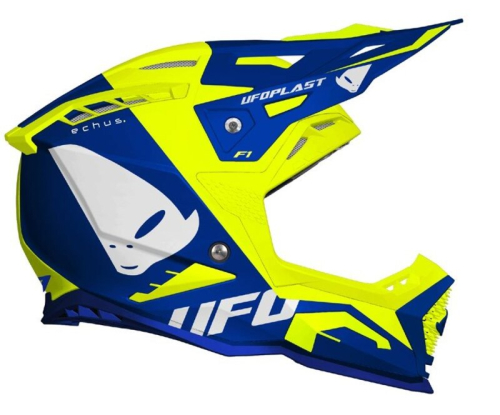 Casque UFO Echus jaune neon