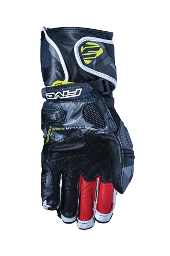 Gants Five RFX1 Replica Camo Jaune Fluo