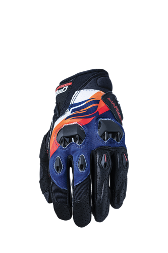 GANTS FIVE STUNT EVO REPLICA / TEINTE ORANGE/MARINE