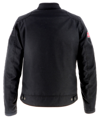 Blouson Helstons RACING Tissu Technique NOIR-BLANC (MOTUL) (1)