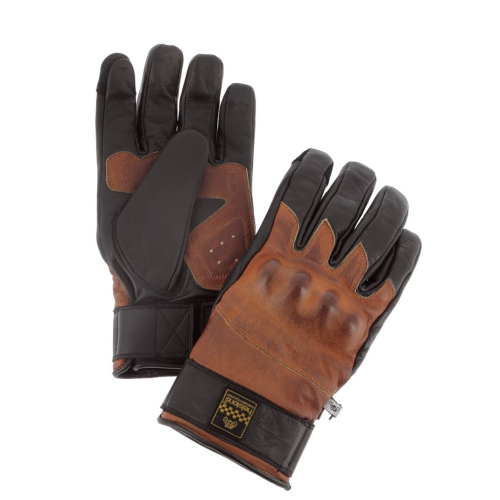 Gants helstons GLORY HIVER Cuir BURNING-NOIR