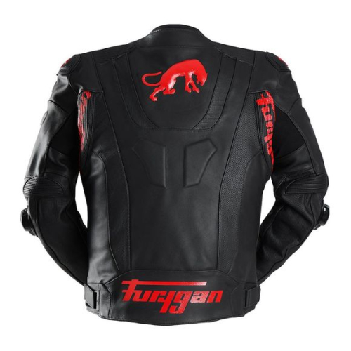 Blouson Furygan Raptor Evo 3 Cuir noir/ rouge