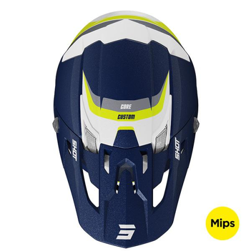 CASQUE SHOT CORE - COMP BLEU BRILLANT